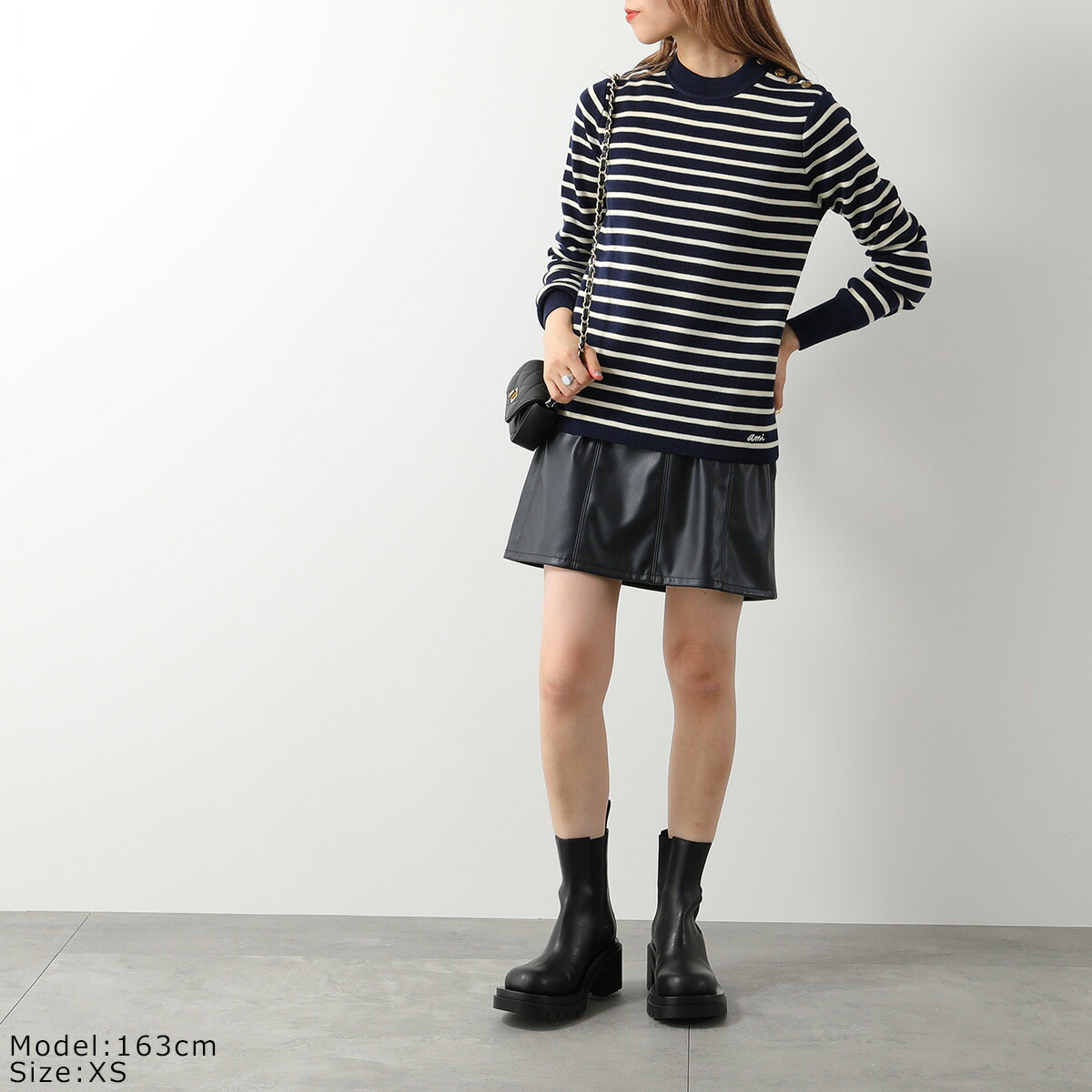 楽天市場】ami paris アミパリス セーター HKS102.KN0003 レディース