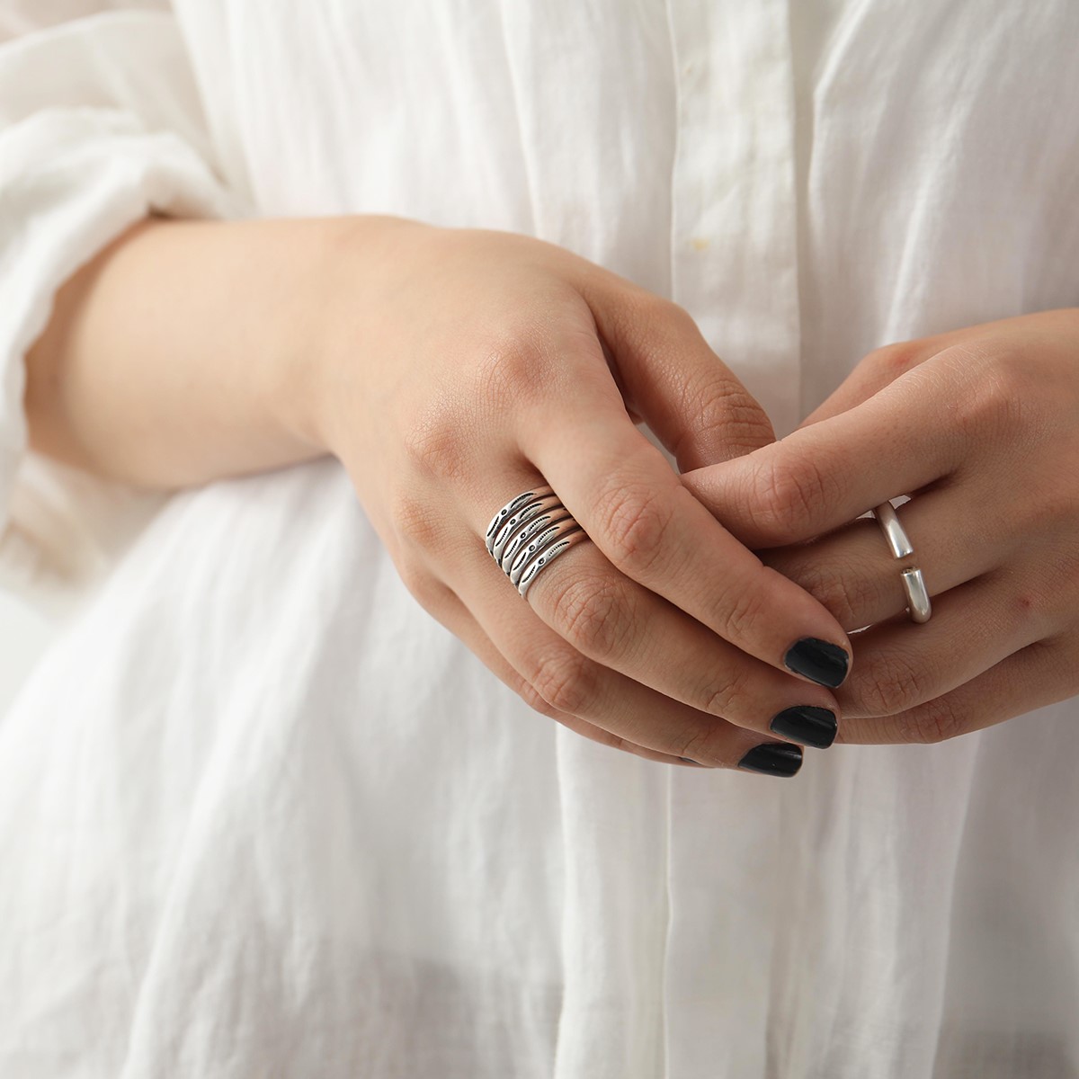 楽天市場】HARPO ハルポ リング HPBA03 レディース 5連 ライン