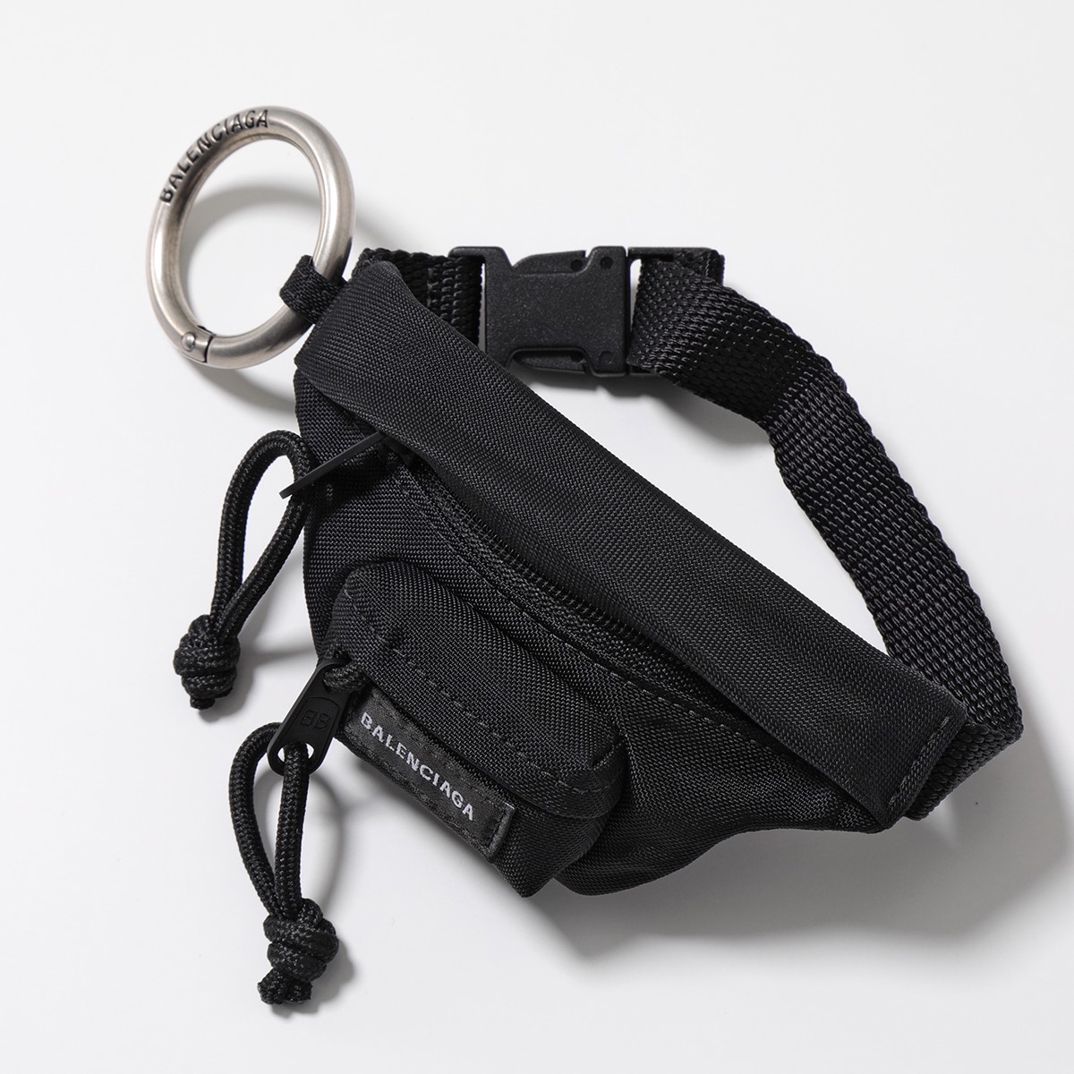 楽天市場】BALENCIAGA バレンシアガ キーリング MICRO ベルトパック