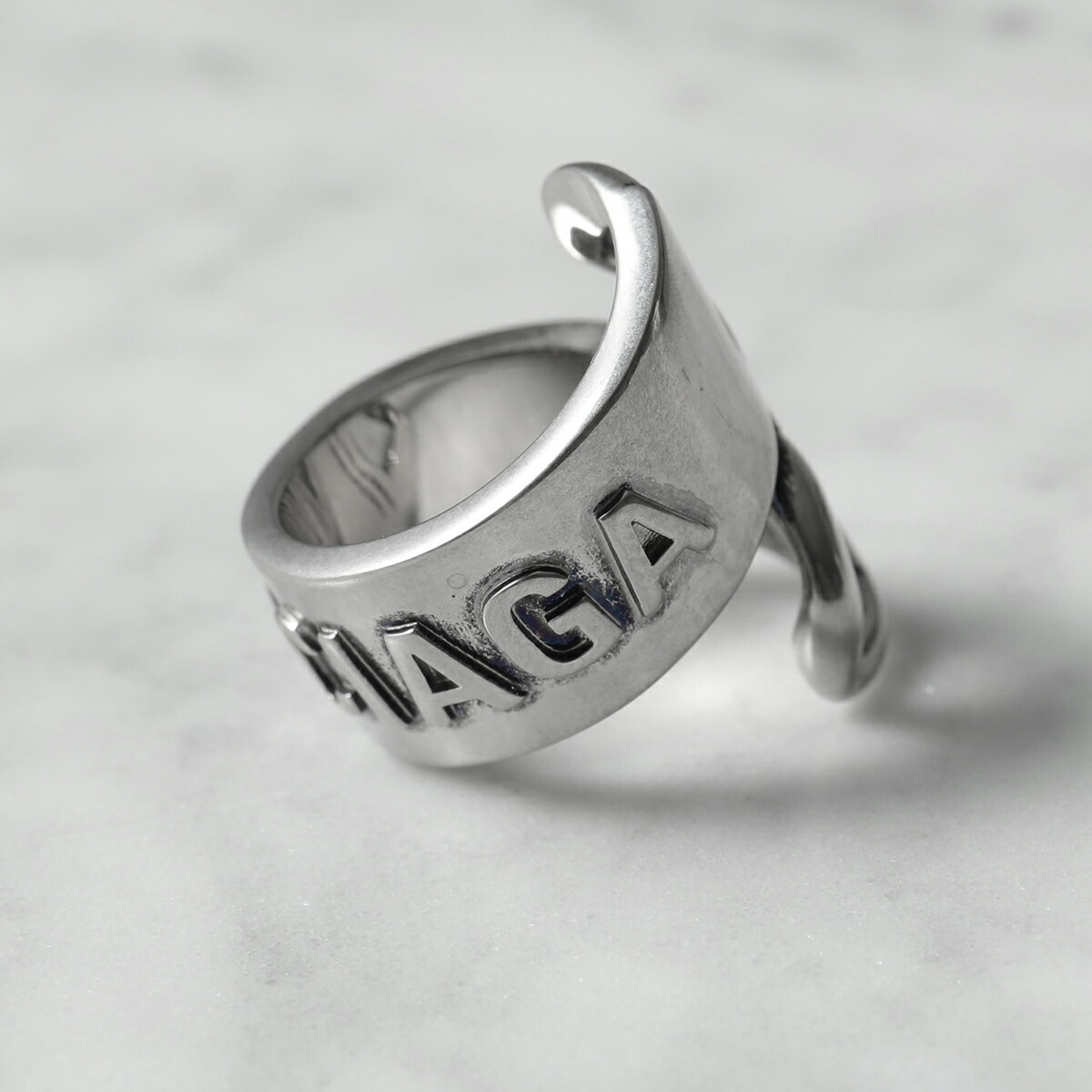 楽天市場】BALENCIAGA バレンシアガ リング GOURMETTE 674223 TZ99I