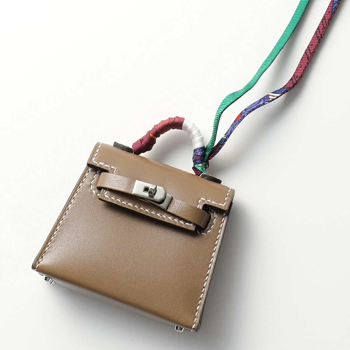 楽天市場】HERMES エルメス キーホルダー マイクロケリー H083861CK