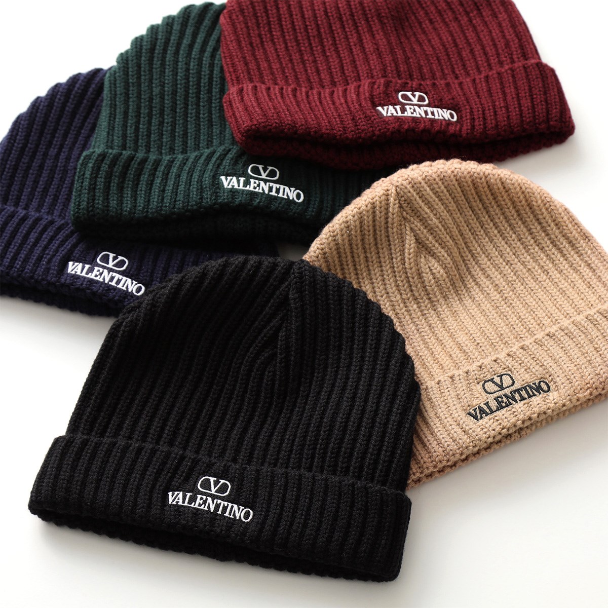 楽天市場】VALENTINO ヴァレンティノ ニット帽 1Y2HB01D FDK メンズ