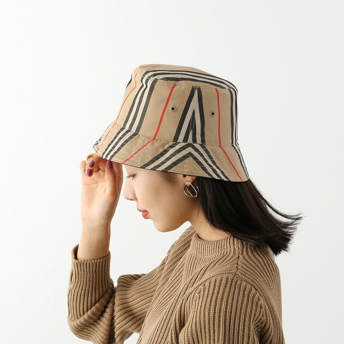 楽天市場】BURBERRY バーバリー バケットハット MH BUCKET HAT 8056242