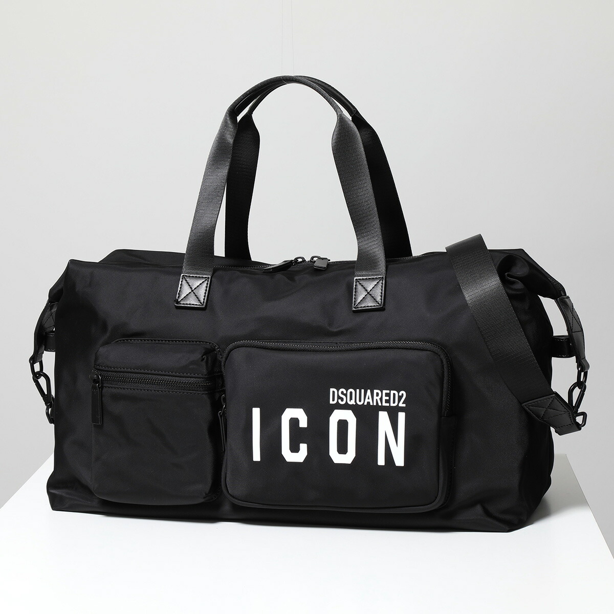 楽天市場】DSQUARED2 ディースクエアード ボストンバッグ BE ICON