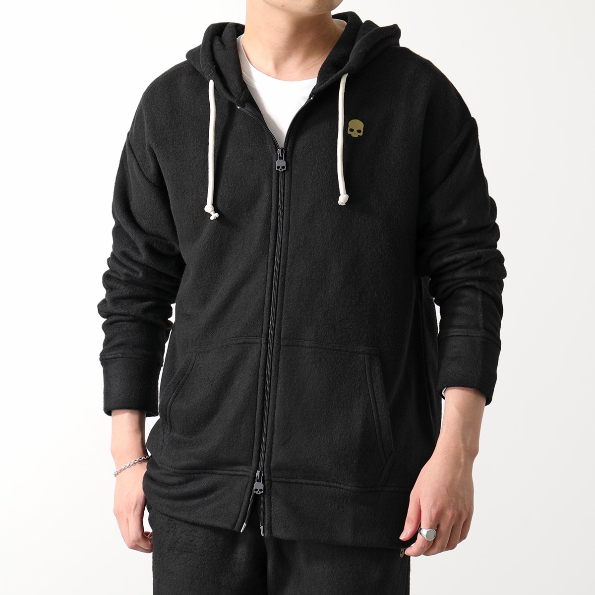 楽天市場】HYDROGEN ハイドロゲン パーカー 315200 SKULL FZ HOODIE