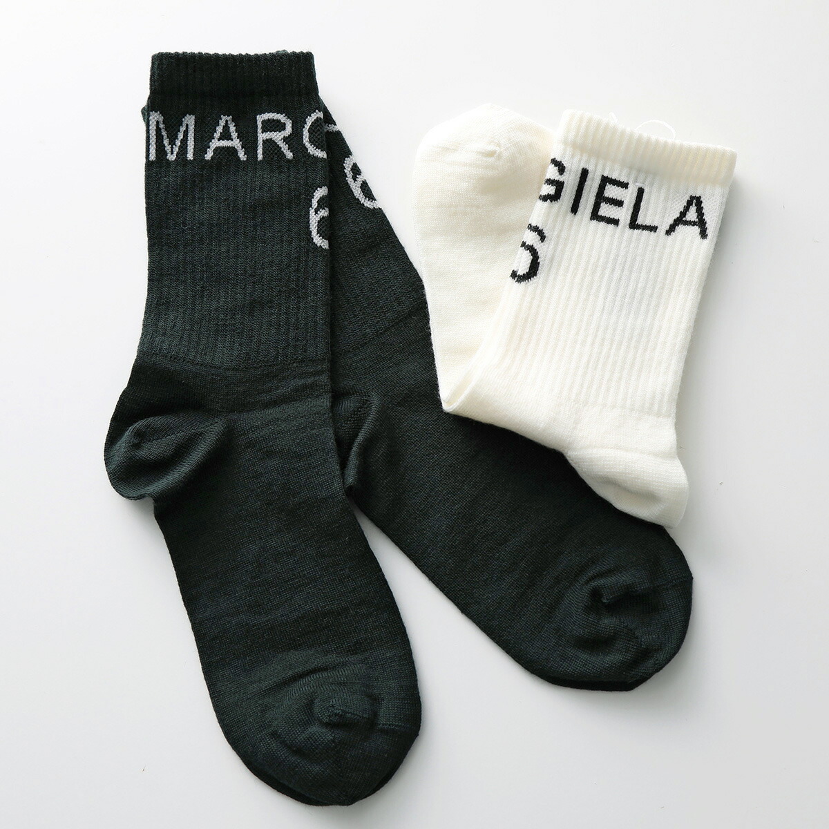 楽天市場】MM6 エムエムシックス メゾンマルジェラ ソックス S62TL0031