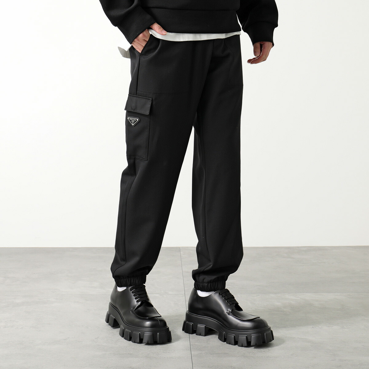 楽天市場】PRADA プラダ パンツ SPH178 11A6 メンズ ウールギャバジン