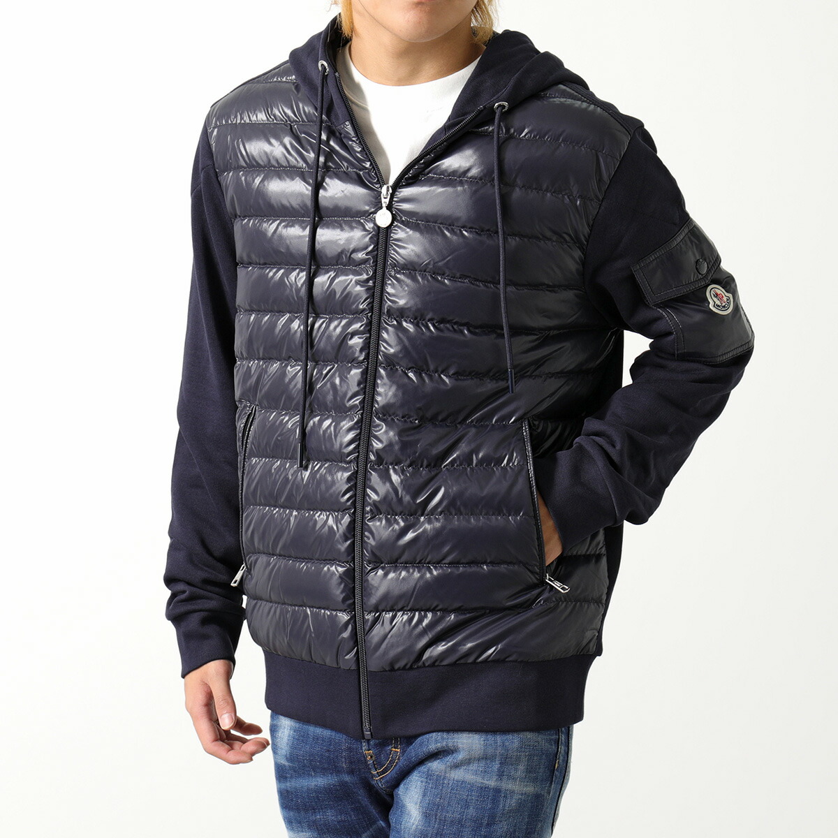 楽天市場】MONCLER モンクレール カーディガン Padded Hoodie 8G00009