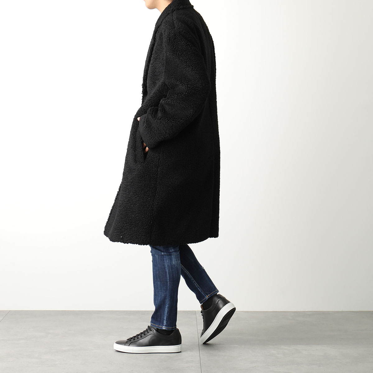 楽天市場】HUGO BOSS ヒューゴボス ボアコート 50499100 10220298