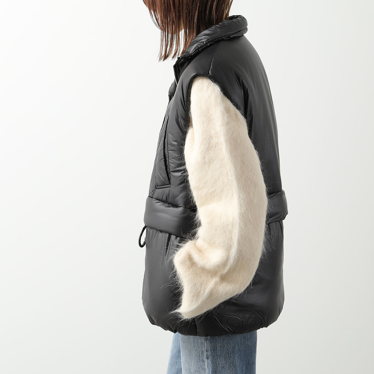 楽天市場】GANNI ガニー 中綿ベスト Shiny Quilt Vest F8386 6632