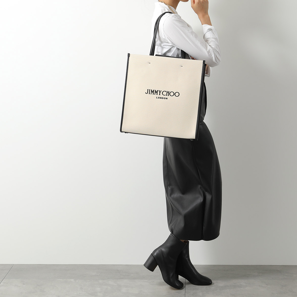 楽天市場】Jimmy Choo ジミーチュウ トートバッグ N/S TOTE/L CZM