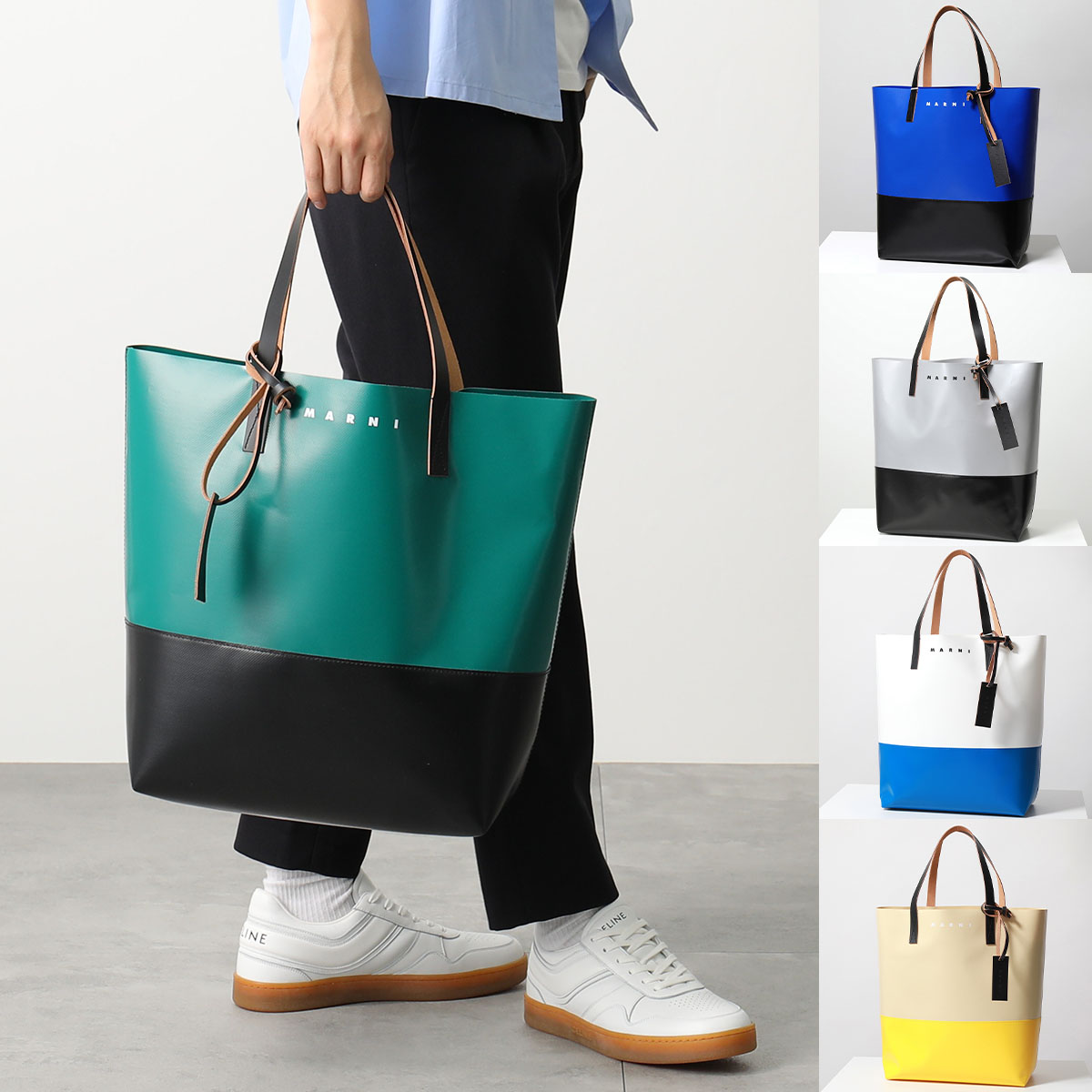 楽天市場】MARNI マルニ トートバッグ TRIBECA トライベッカ