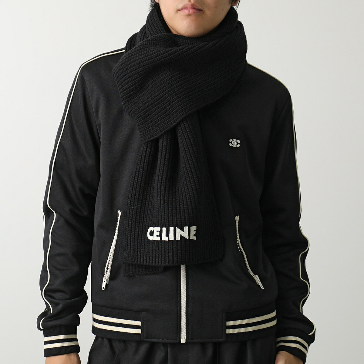 楽天市場】CELINE セリーヌ ニットマフラー 2AC35423P.38NO レディース