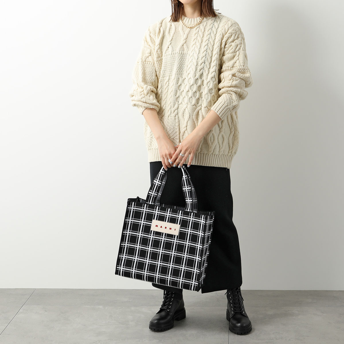 楽天市場】MARNI マルニ トートバッグ SHMP0109A0 P6053 レディース