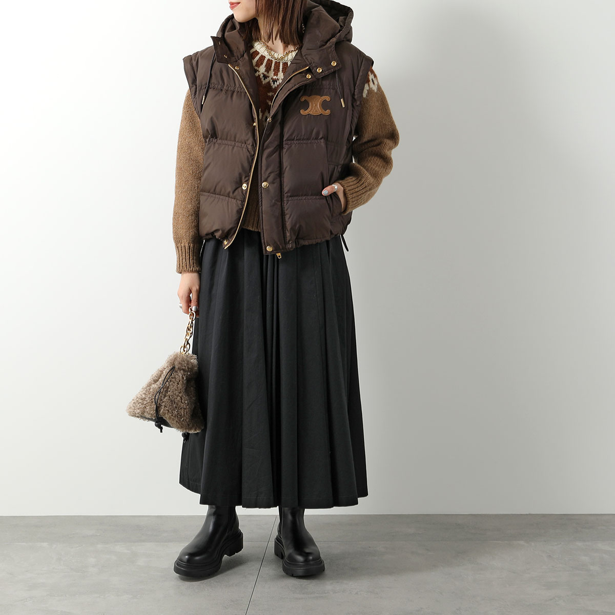 楽天市場】CELINE セリーヌ ダウンジャケット 2W661901V.19CO