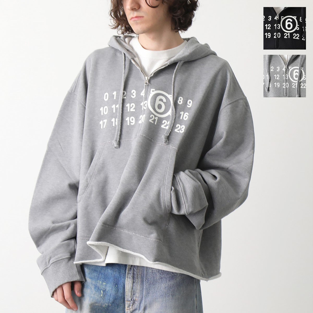 楽天市場】MM6 エムエムシックス メゾンマルジェラ パーカー S52GU0204