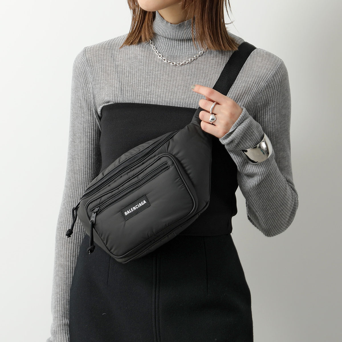 楽天市場】BALENCIAGA バレンシアガ ボディバッグ EXPLORER BELT PACK