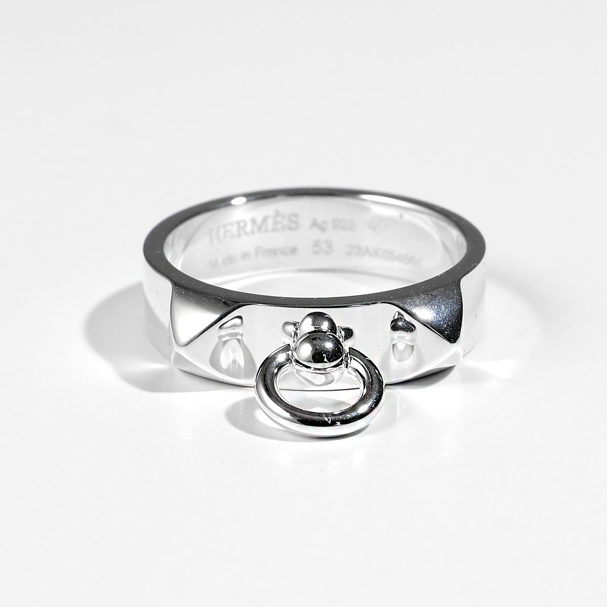 楽天市場】HERMES エルメス リング コリエドシアン Collier de Chien