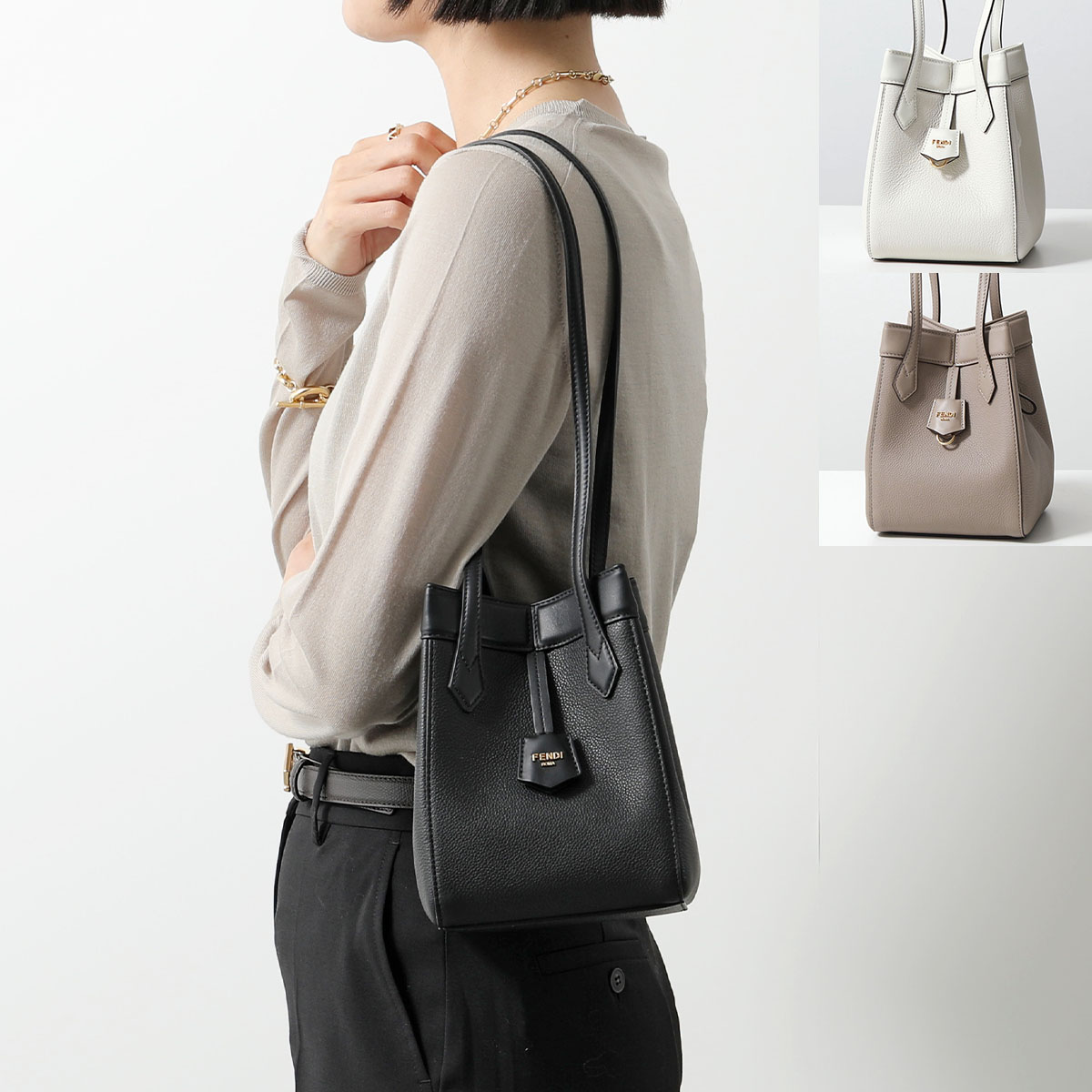 楽天市場】FENDI フェンディ ミニバッグ Origami オリガミ スモール