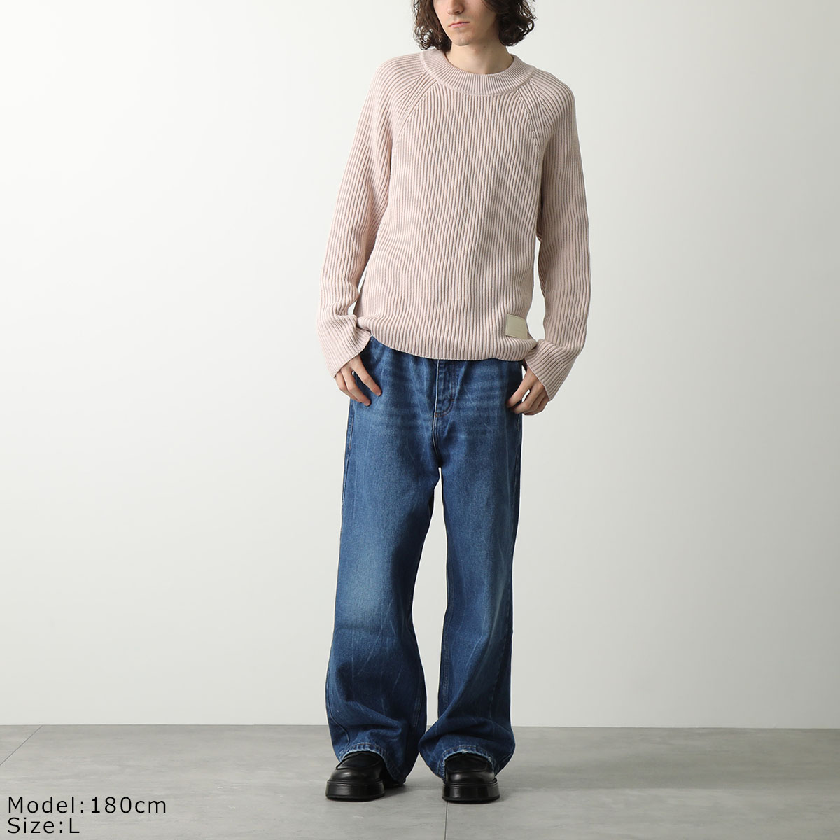 楽天市場】ami paris アミパリス ニット CREWNECK WITH LABEL HKS024