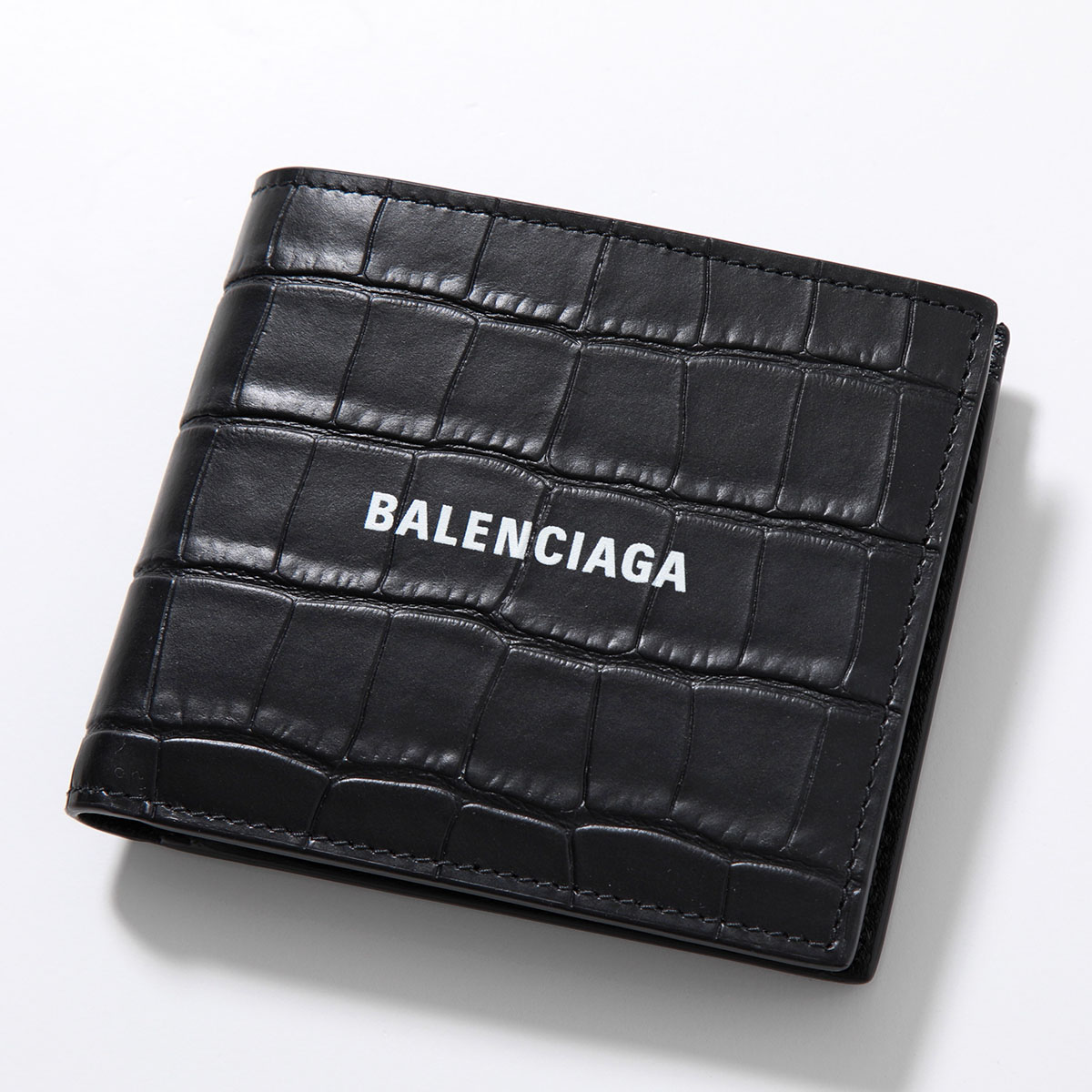 楽天市場】BALENCIAGA バレンシアガ 二つ折り財布 594315 1ROP3 メンズ