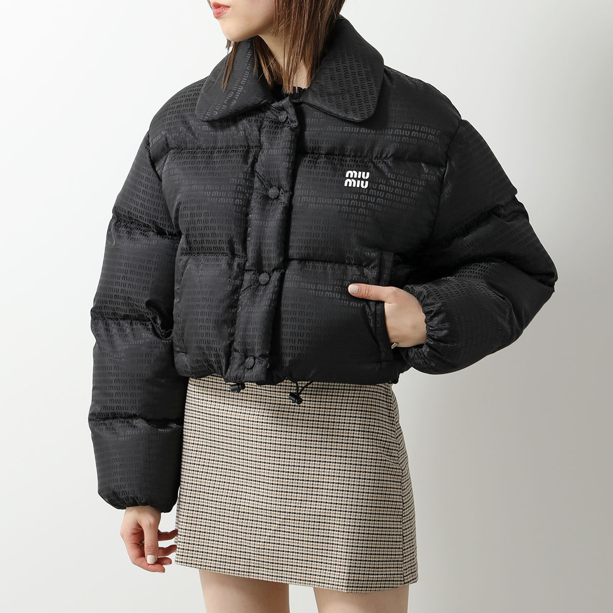 楽天市場】MIUMIU ミュウミュウ ダウンジャケット ML719 13FO