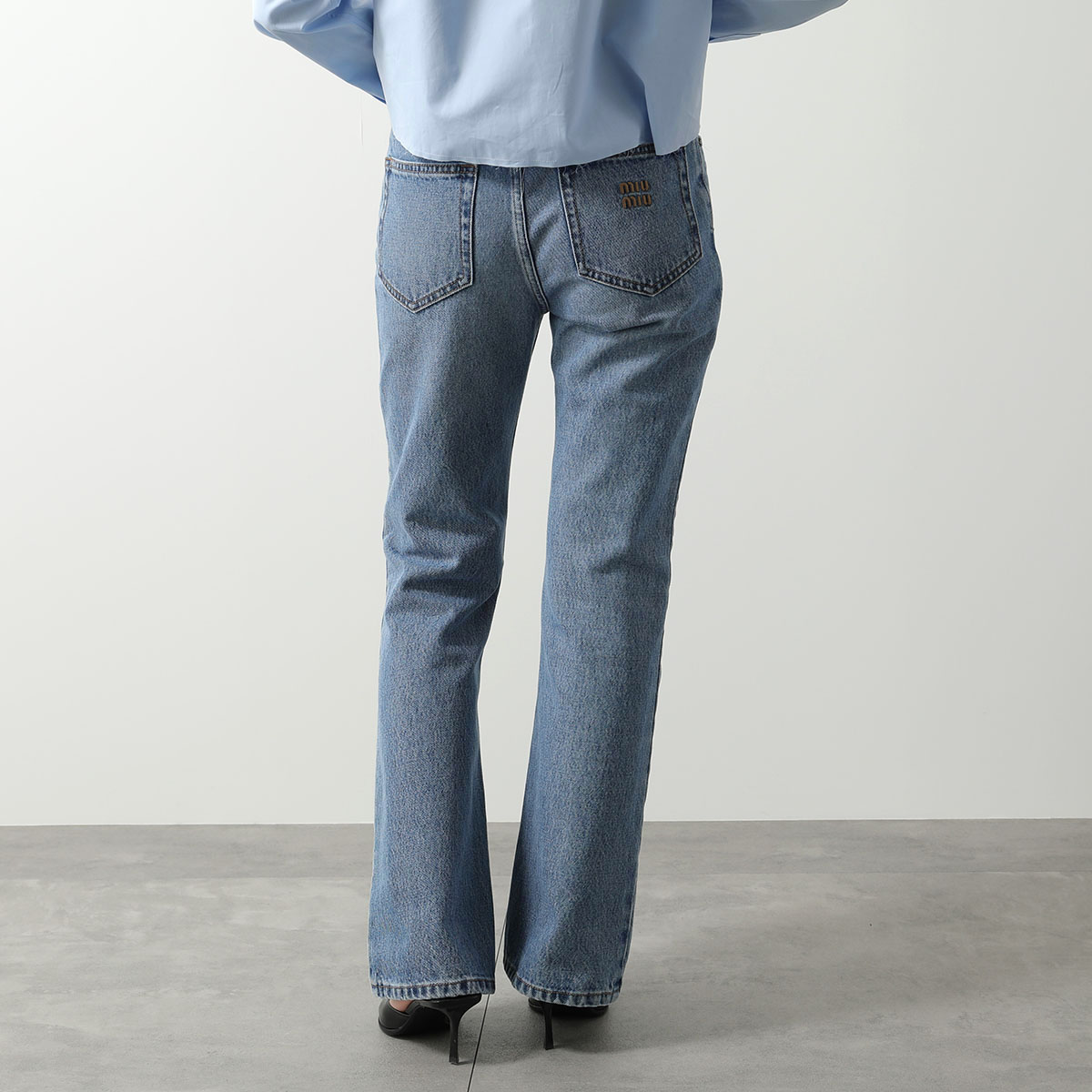 楽天市場】MIUMIU ミュウミュウ ジーンズ GWP482 13LE レディース