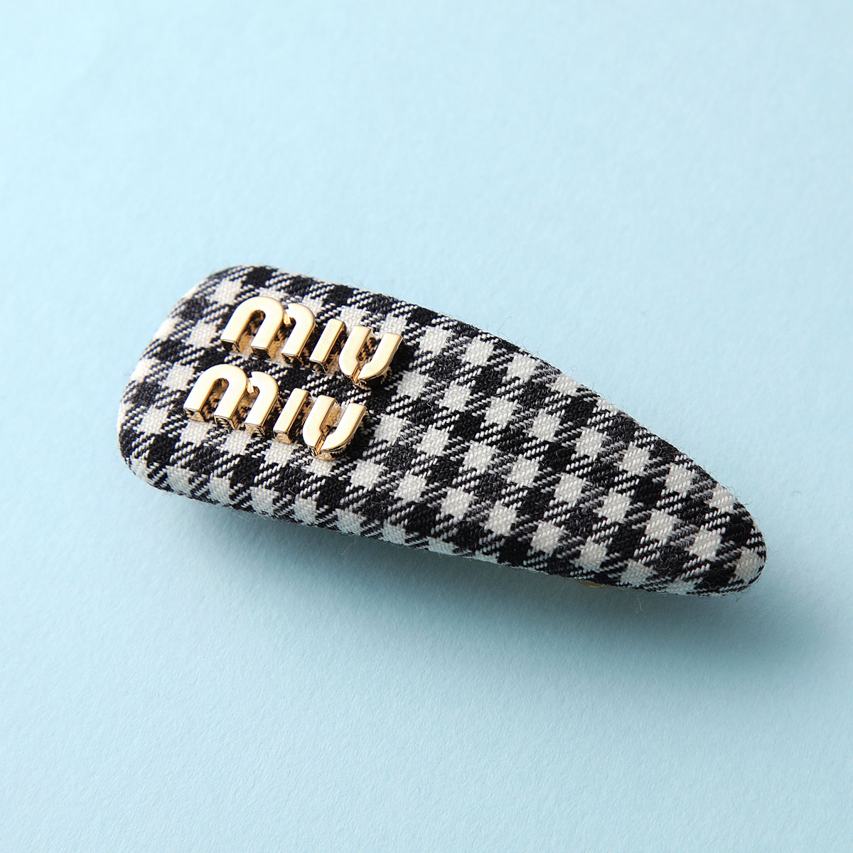 楽天市場】MIUMIU ミュウミュウ バレッタ 5IF092 2F9H レディース