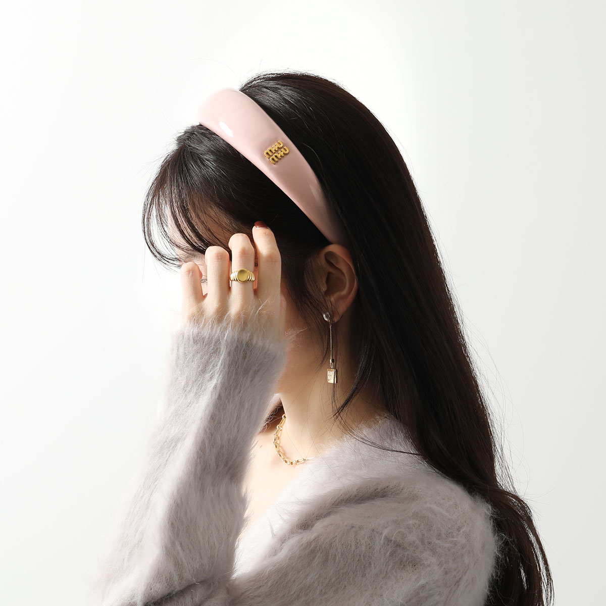 楽天市場】MIUMIU ミュウミュウ カチューシャ 5IH025 069 レディース