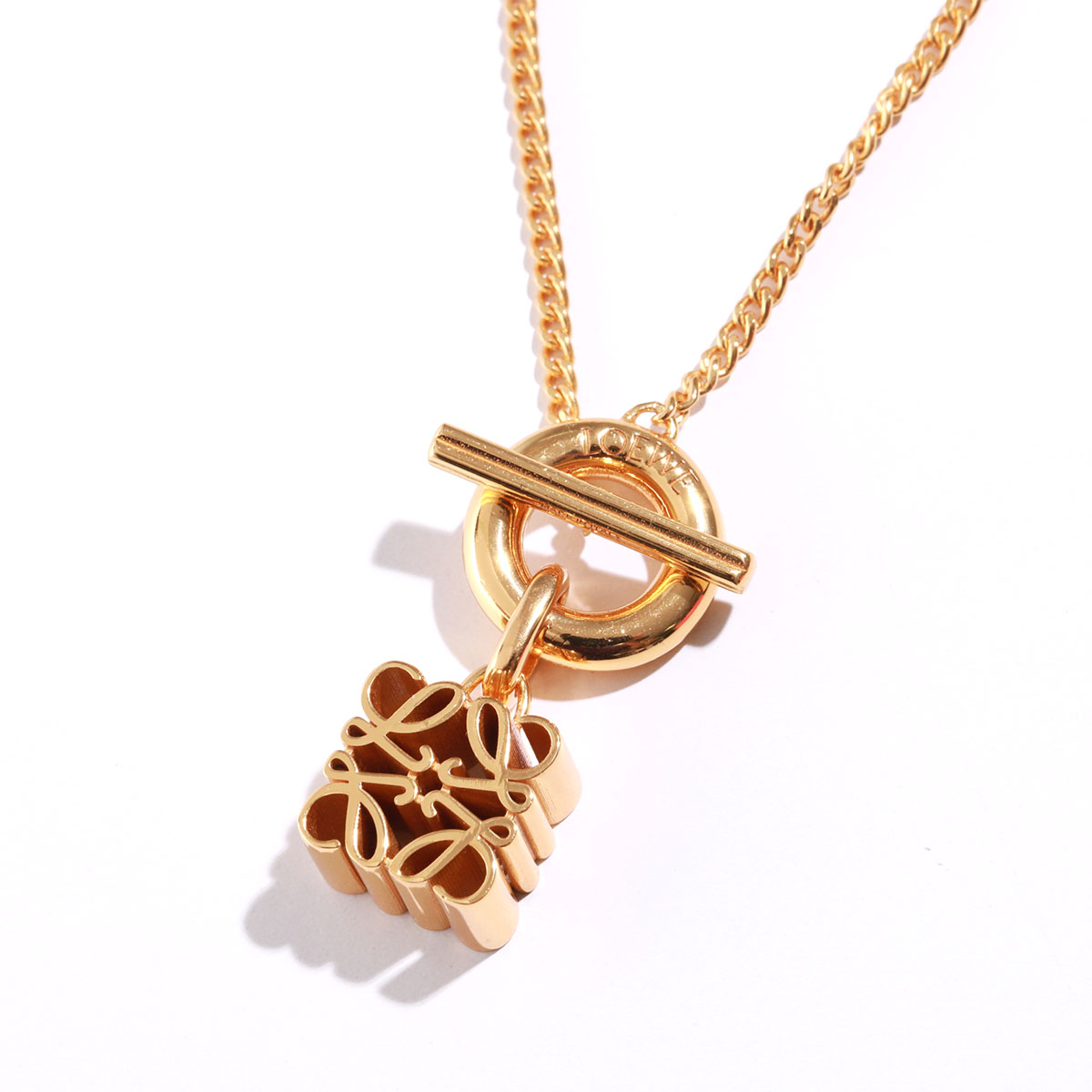 楽天市場】LOEWE ロエベ ネックレス ANAGRAM PENDANT アナグラム