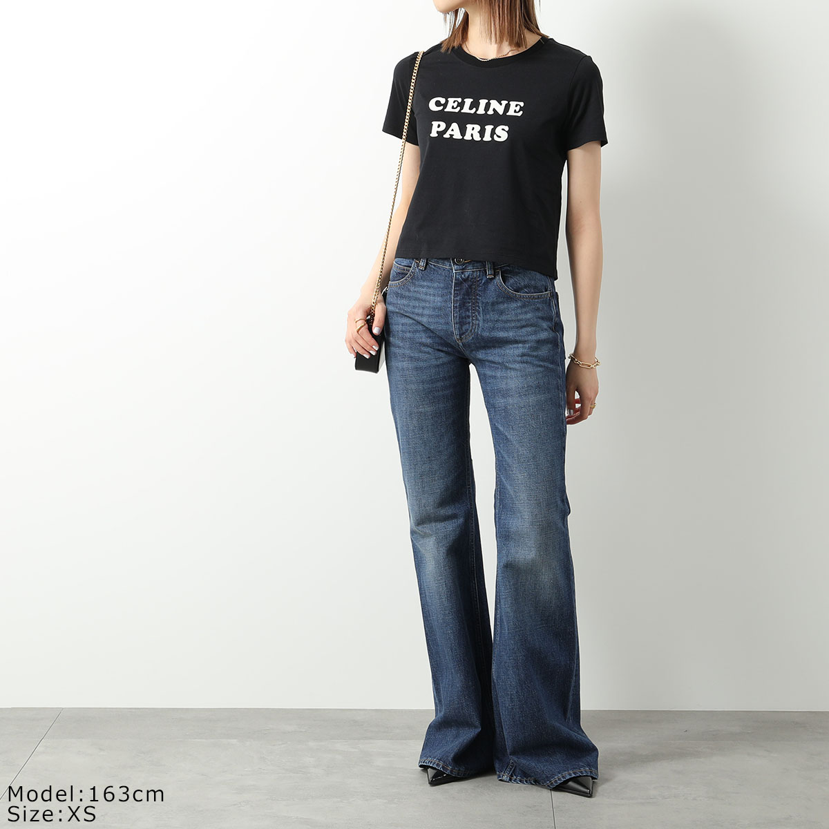楽天市場】CELINE セリーヌ Tシャツ 2X885671Q.38AW レディース 半袖