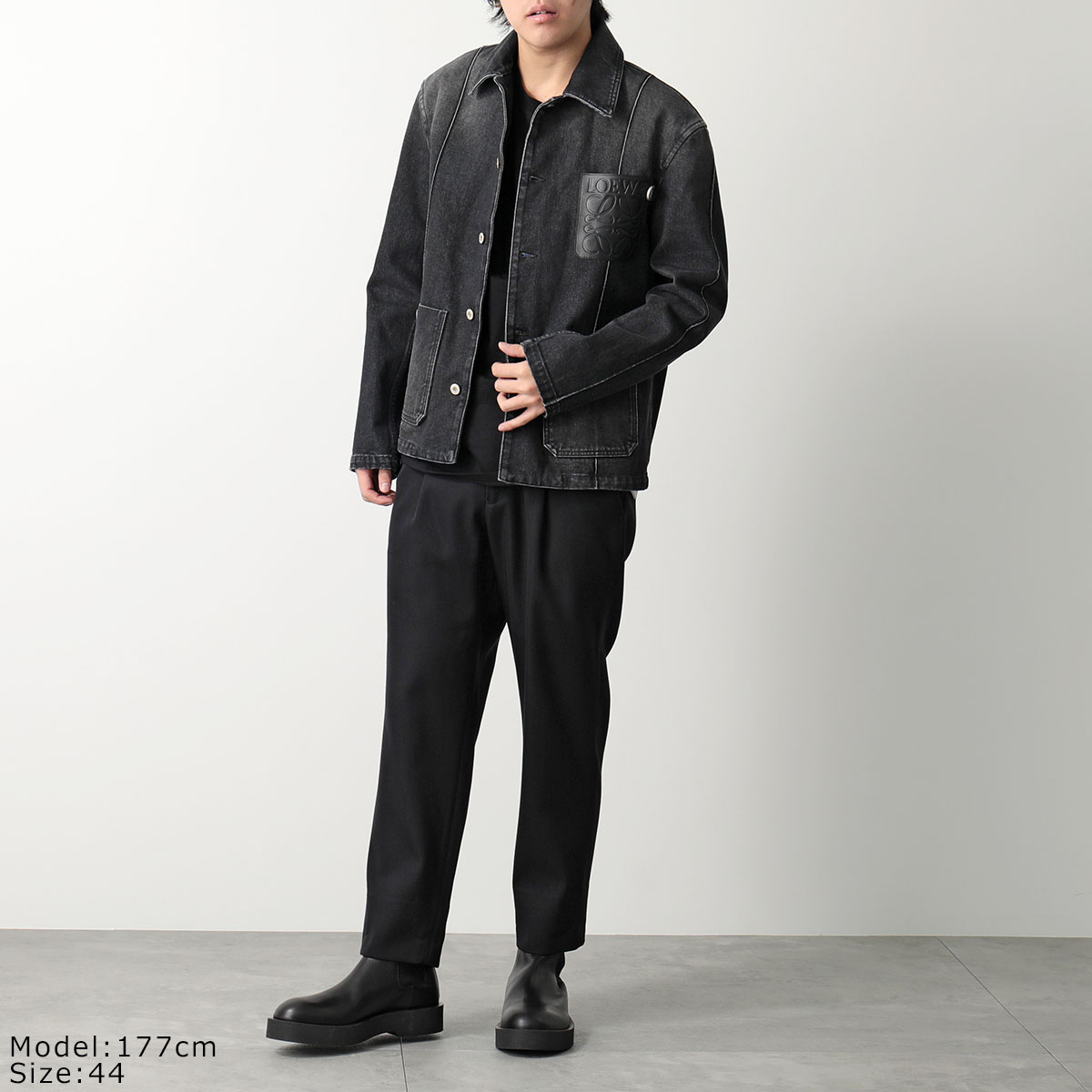 楽天市場】LOEWE ロエベ デニムジャケット WORKWEAR ワークウェア