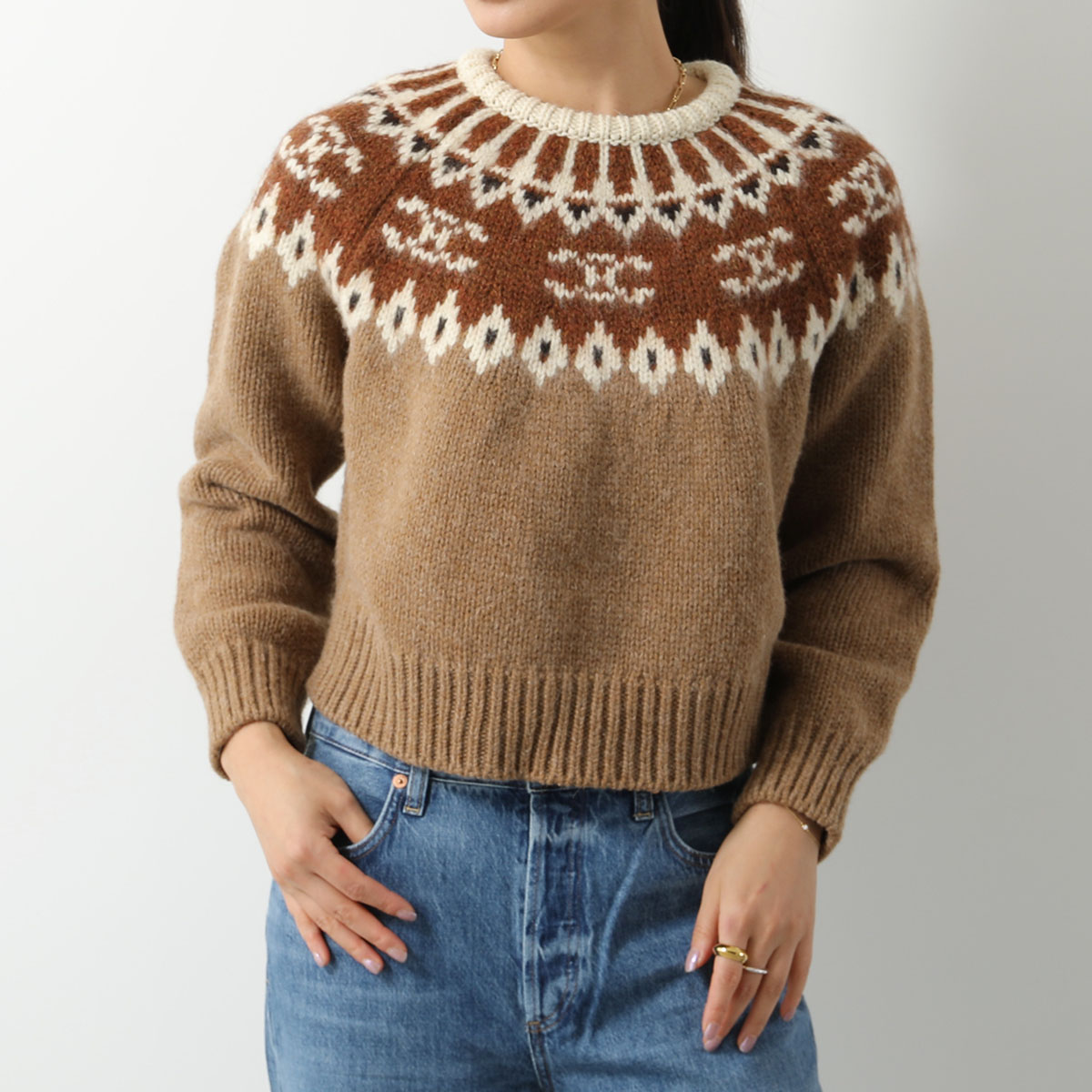 楽天市場】CELINE セリーヌ セーター 2ADJ7823V.02CM 2ADJ7823V.09GM