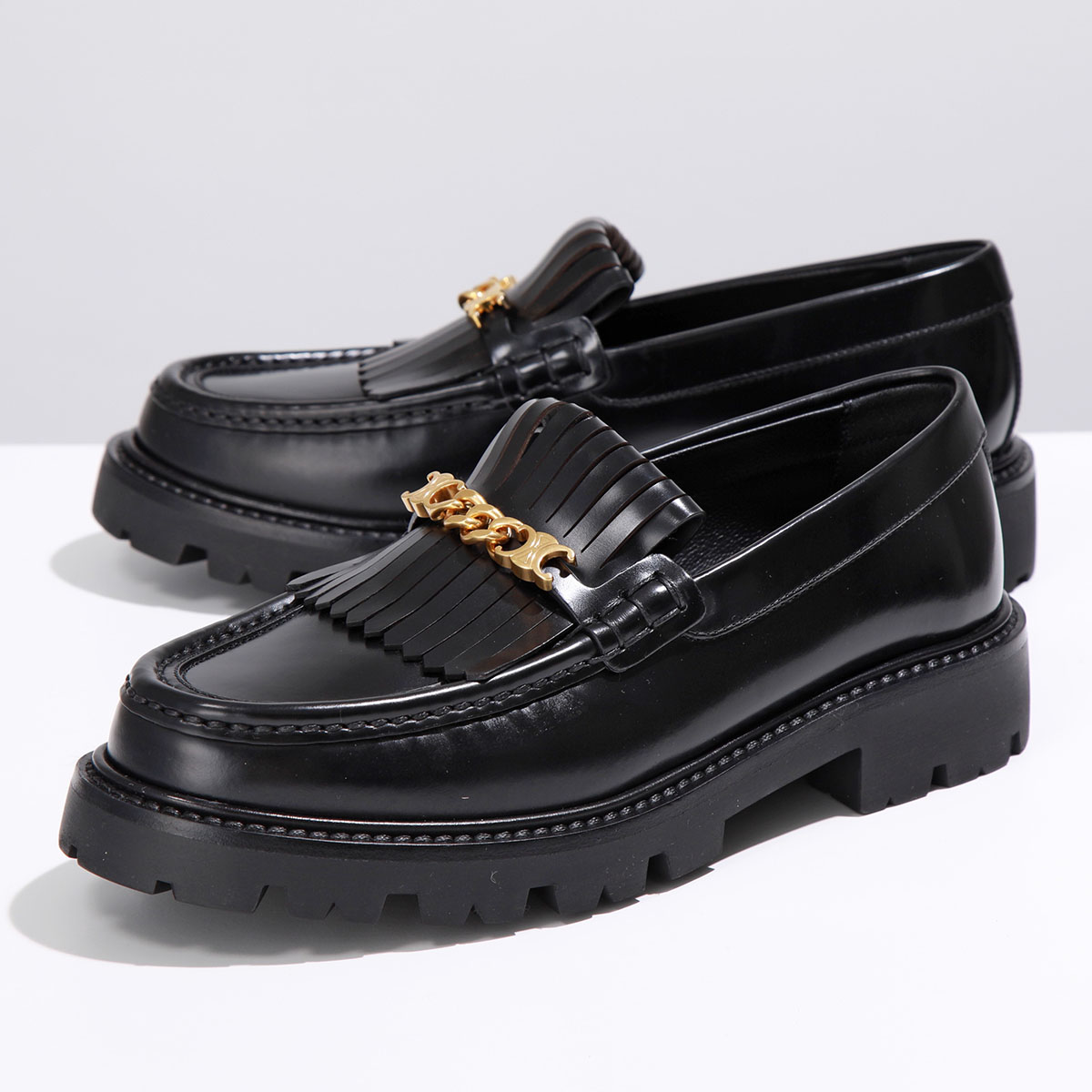 楽天市場】CELINE セリーヌ ローファー MARGARET マーガレット