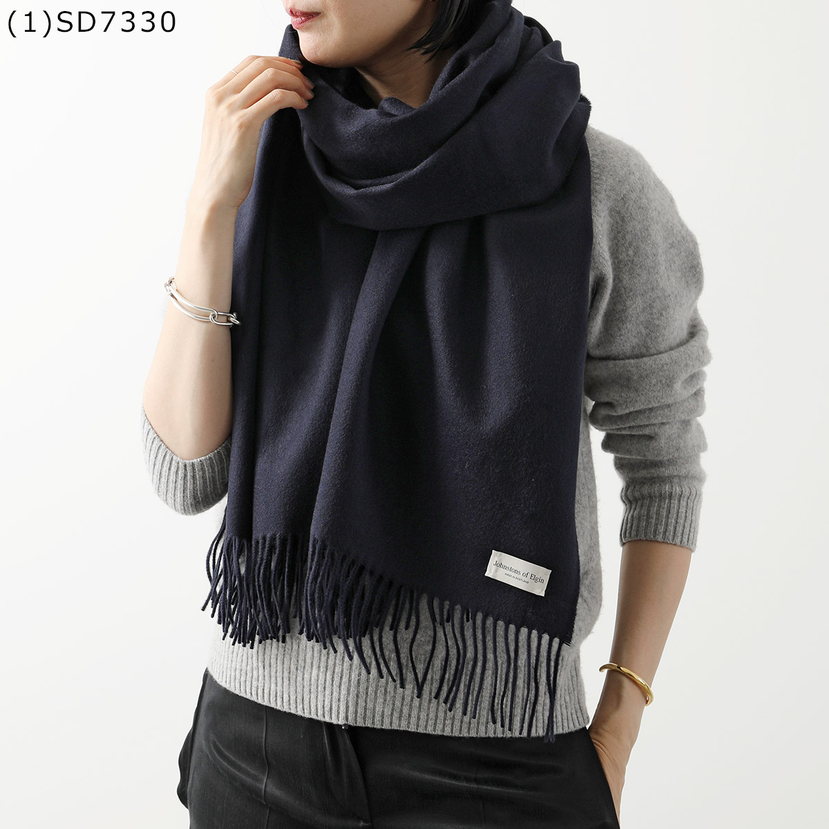 楽天市場】【訳あり】JOHNSTONS ジョンストンズ マフラー WA56