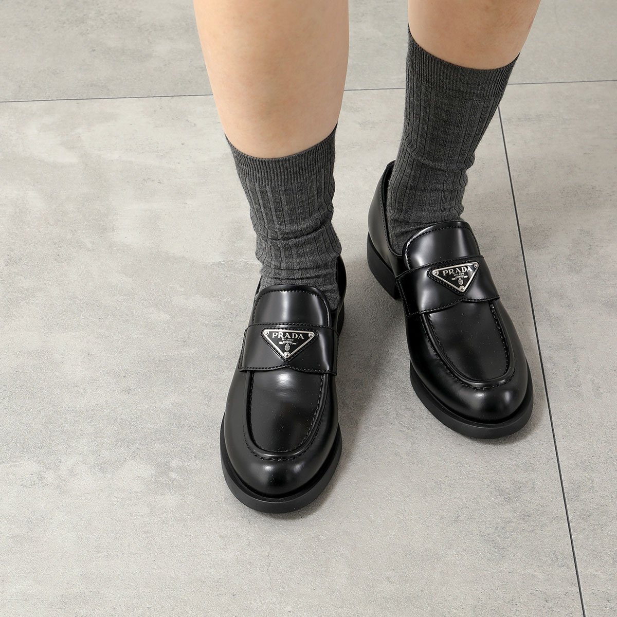 楽天市場】PRADA プラダ ローファー 1D329N 055 レディース ブラッシュ