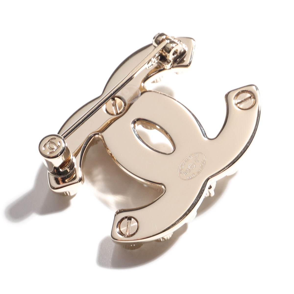 楽天市場】CHANEL シャネル ブローチ ABC019 B14649 レディース ココ