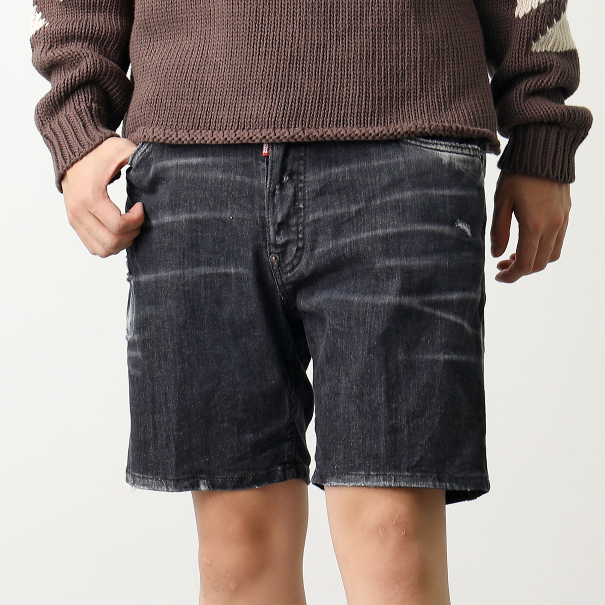 楽天市場】DSQUARED2 ディースクエアード ハーフパンツ MARINE SHORTS