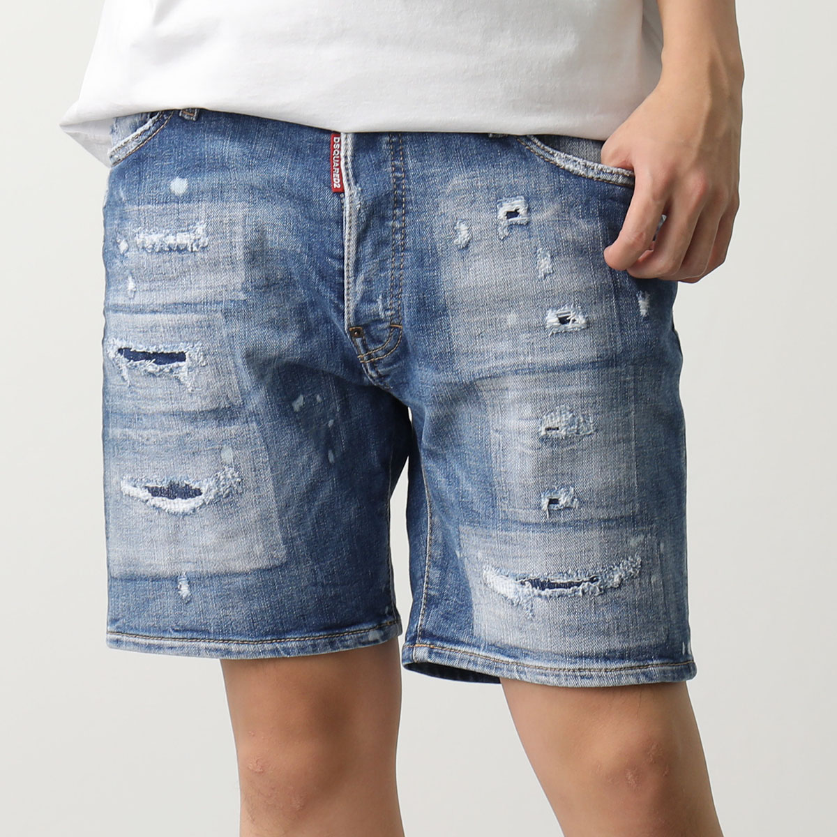 楽天市場】DSQUARED2 ディースクエアード ハーフパンツ MARINE SHORTS