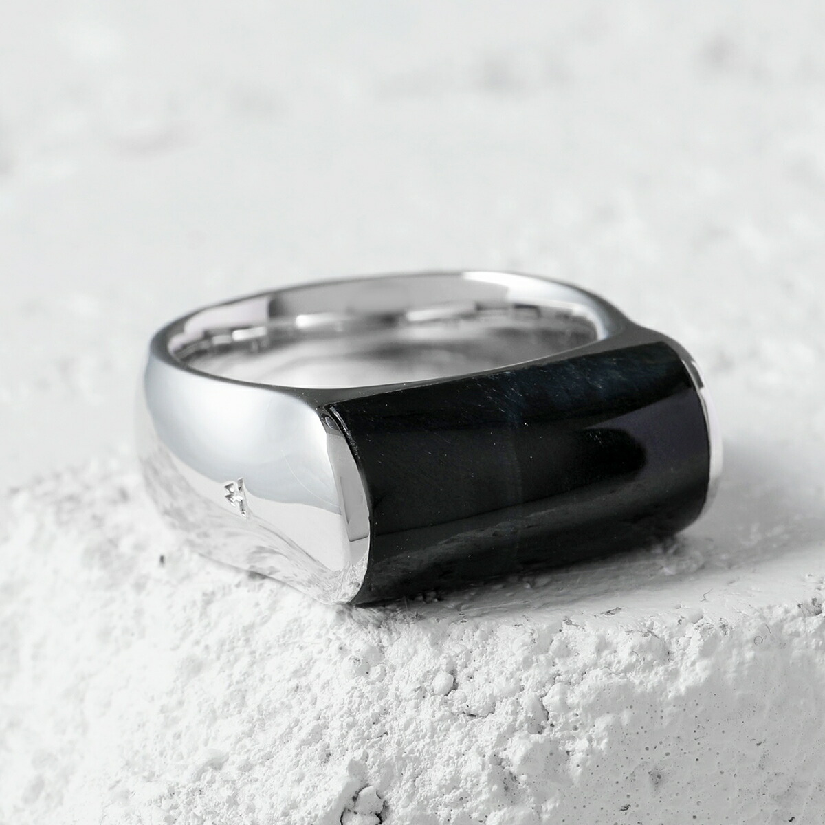 楽天市場】TOMWOOD トムウッド リング メンズ Crest Ring Blue Hawk