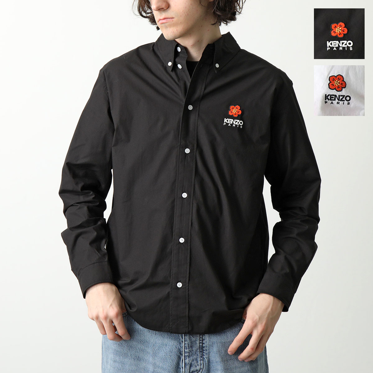 楽天市場】KENZO ケンゾー シャツ BOKE FLOWER CREST CASUAL