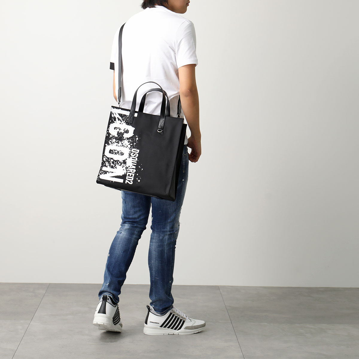 楽天市場】DSQUARED2 ディースクエアード トートバッグ ICON SPLASH