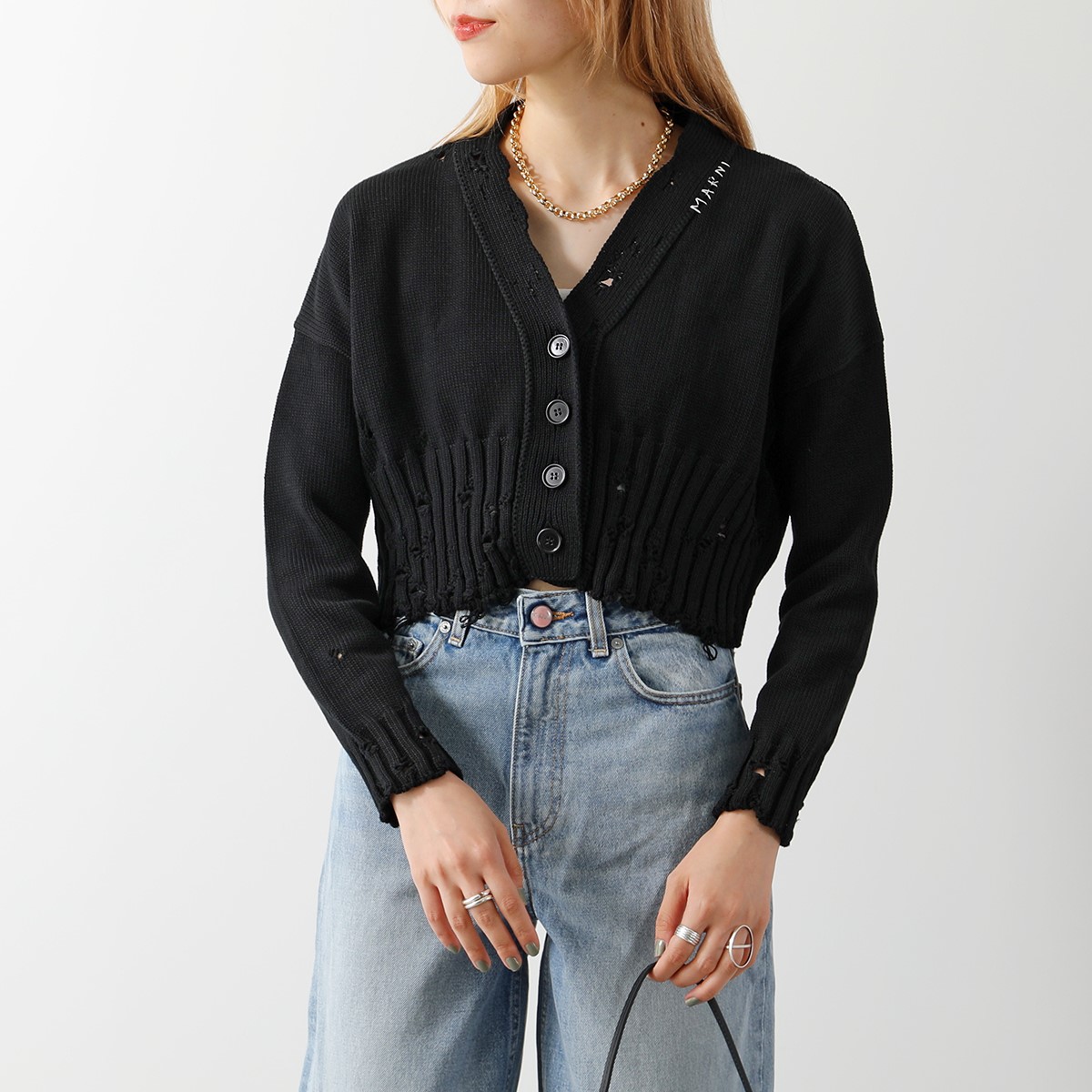 楽天市場】MARNI マルニ カーディガン CDMD0223A2 UFC652 レディース V
