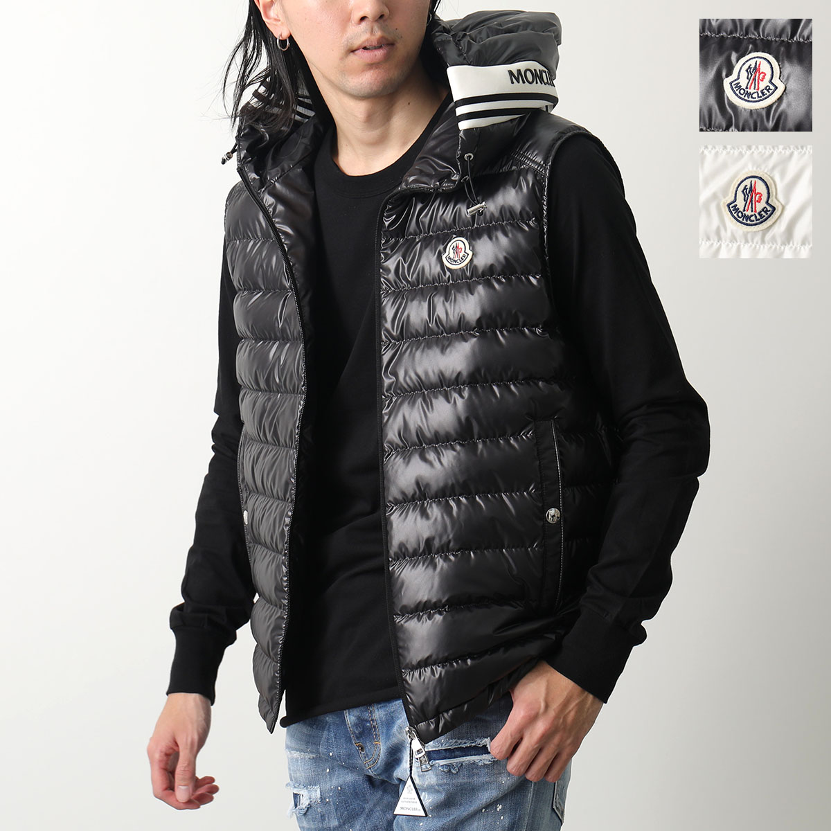 楽天市場】MONCLER モンクレール ダウンベスト CLAI GILET クライ ジレ