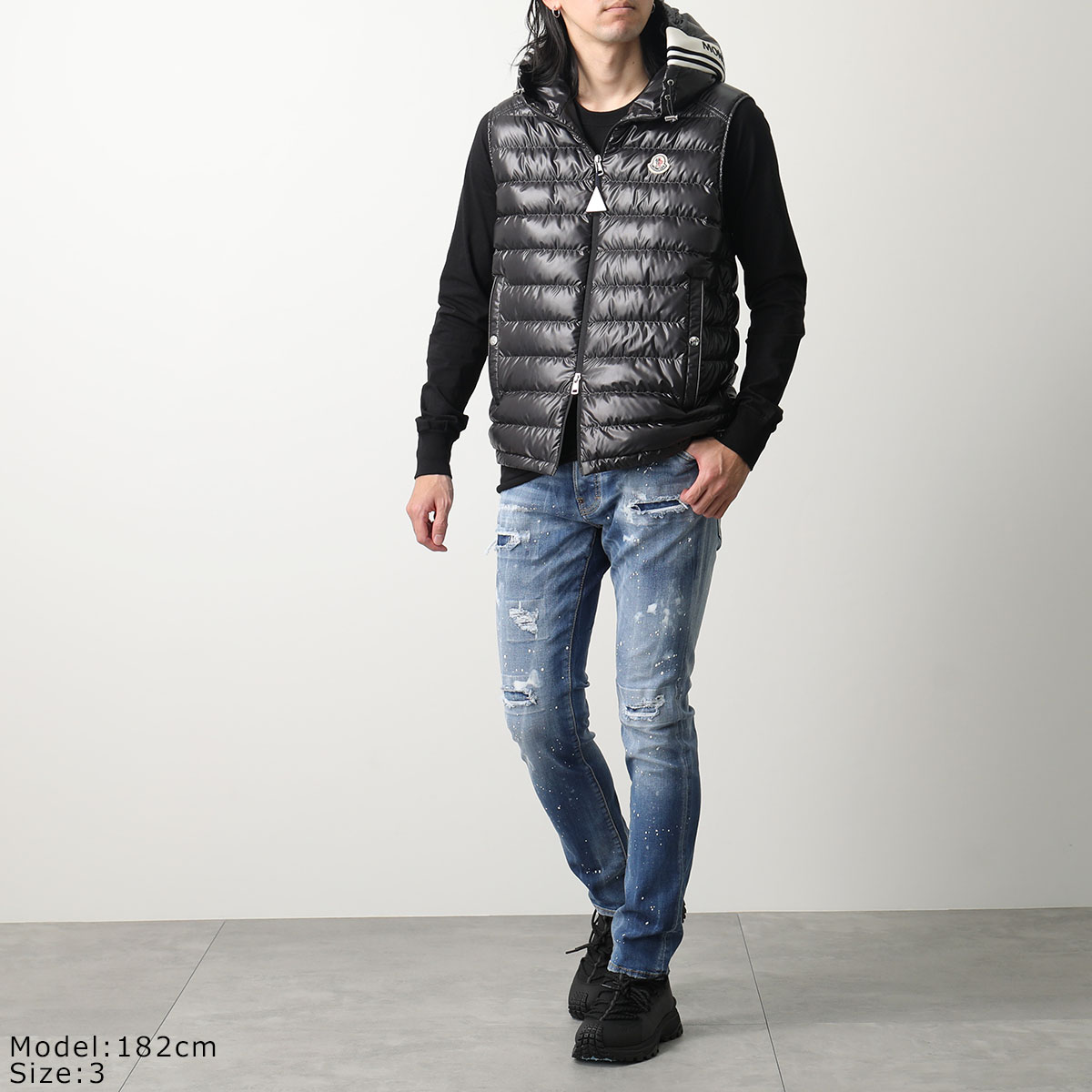 楽天市場】MONCLER モンクレール ダウンベスト CLAI GILET クライ ジレ