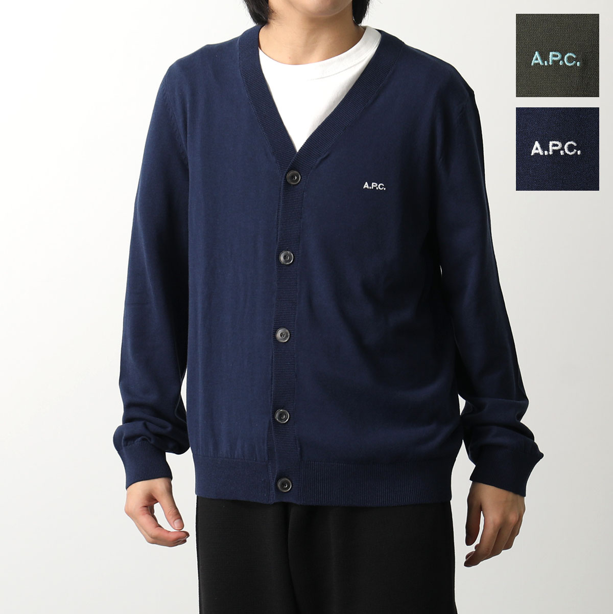 楽天市場】APC A.P.C. アーペーセー カーディガン cardigan curtis