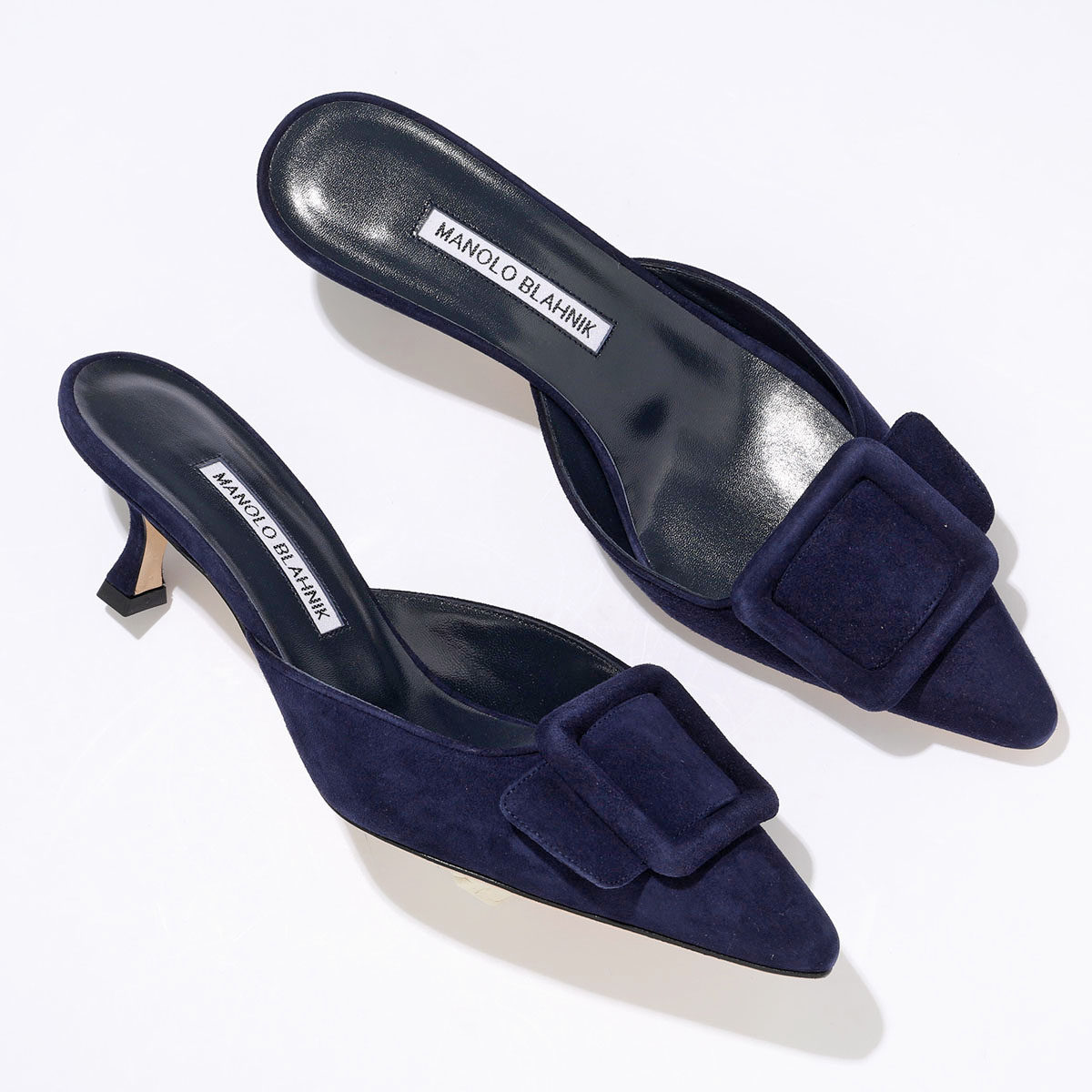 マノロブラニク ☆メイセール36未使用ペールピンク5センチヒール