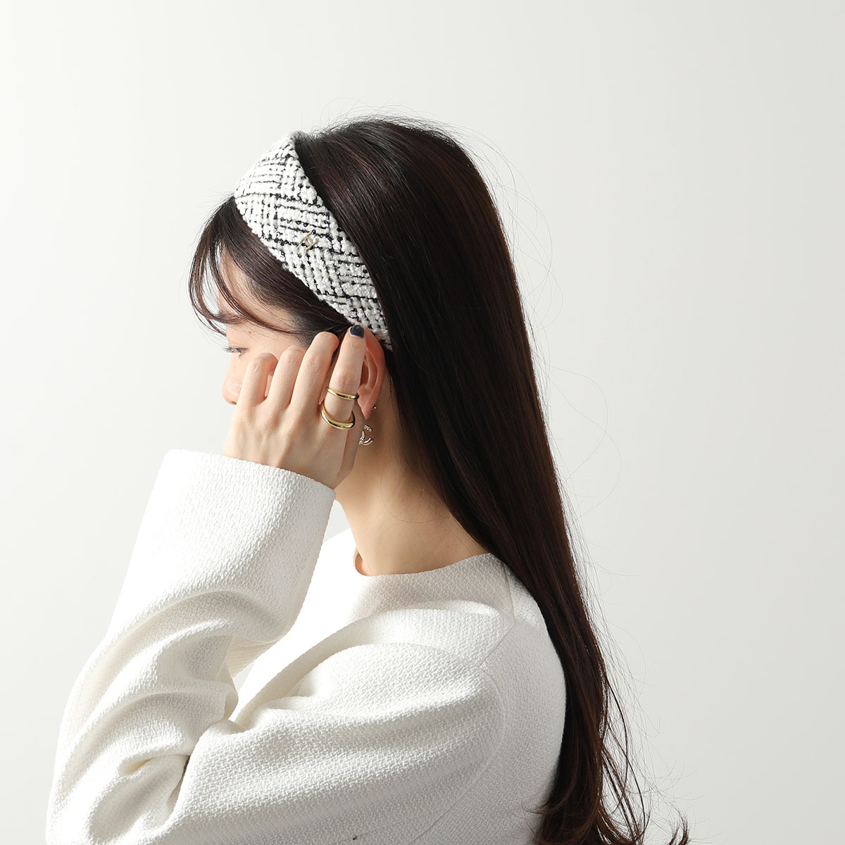 楽天市場】CHANEL シャネル カチューシャ AA9458 B14122 B14121