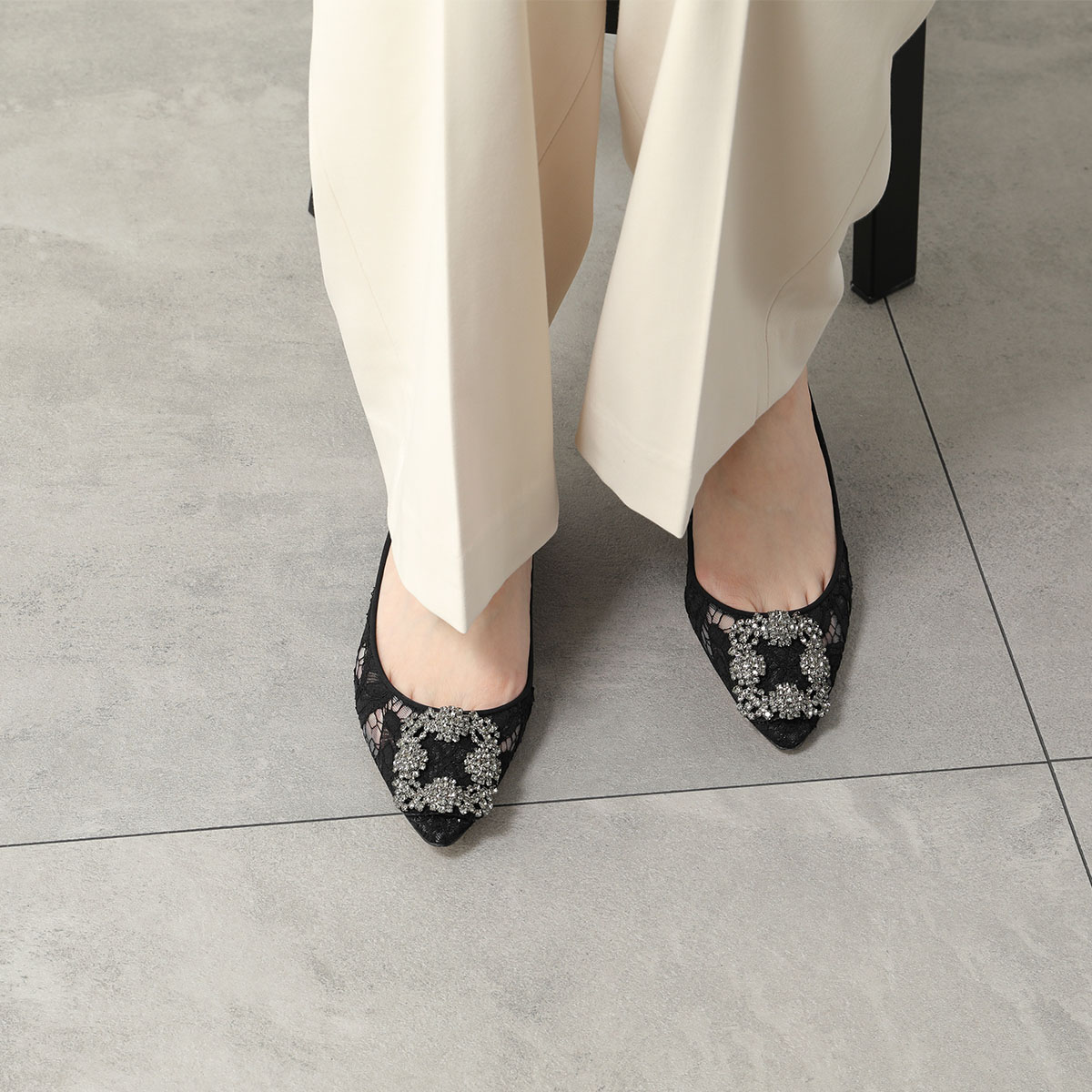 楽天市場】MANOLO BLAHNIK マノロブラニク パンプス HANGISIFLAT FMC