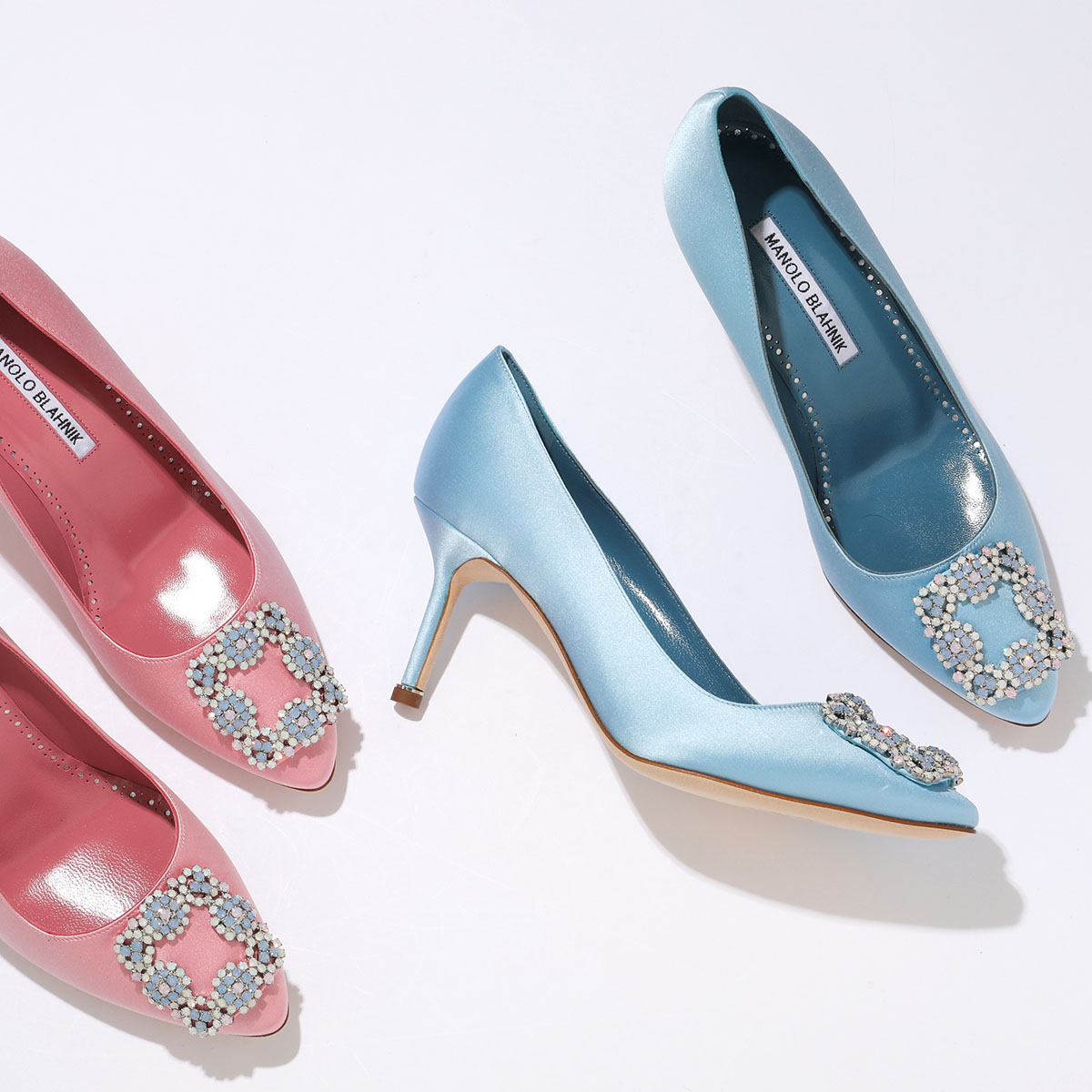 楽天市場】MANOLO BLAHNIK マノロブラニク パンプス HANGISI OPAL